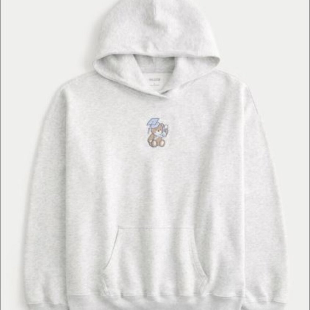 Hollister Graduation Bear Hoodie